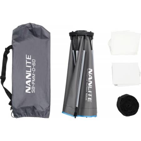 Nanlite SB-FMM-O-60 softbox oktagonalny, 60 cm, mocowanie FM_Zawartość zestawu_4
